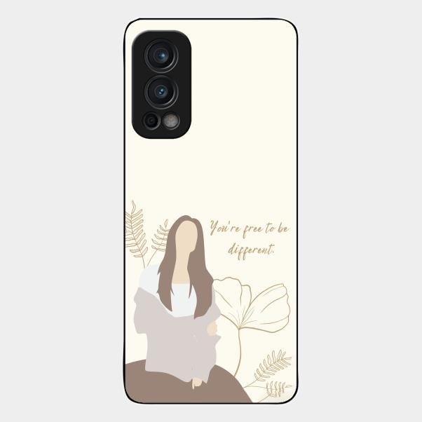 Always Stay Humble And Kind Glass Phone Cover-V2 for Oneplus Nord 2 5G