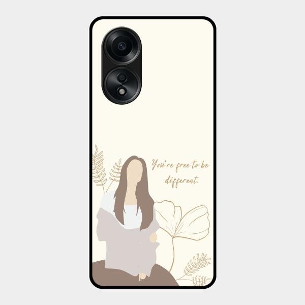 Always Stay Humble And Kind Glass Phone Cover-V2 for Oppo A58