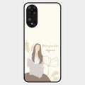 Always Stay Humble And Kind Glass Phone Cover-V2 for Oppo A78 5G