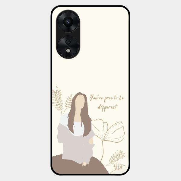 Always Stay Humble And Kind Glass Phone Cover-V2 for Oppo A78 5G