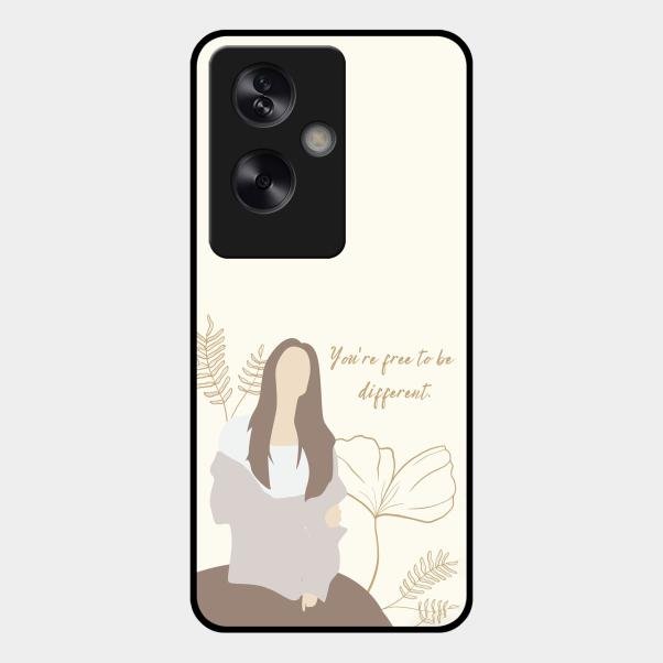 Always Stay Humble And Kind Glass Phone Cover-V2 for Oppo A79 5G