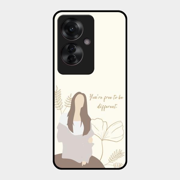 Always Stay Humble And Kind Glass Phone Cover-V2 for Oppo F25 Pro 5G
