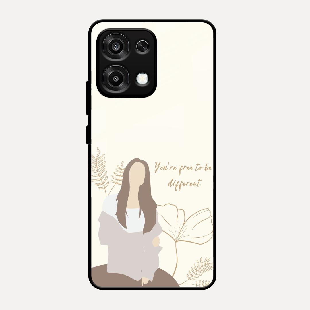 Always Stay Humble And Kind Glass Phone Cover-V2 for Oppo F31 5G