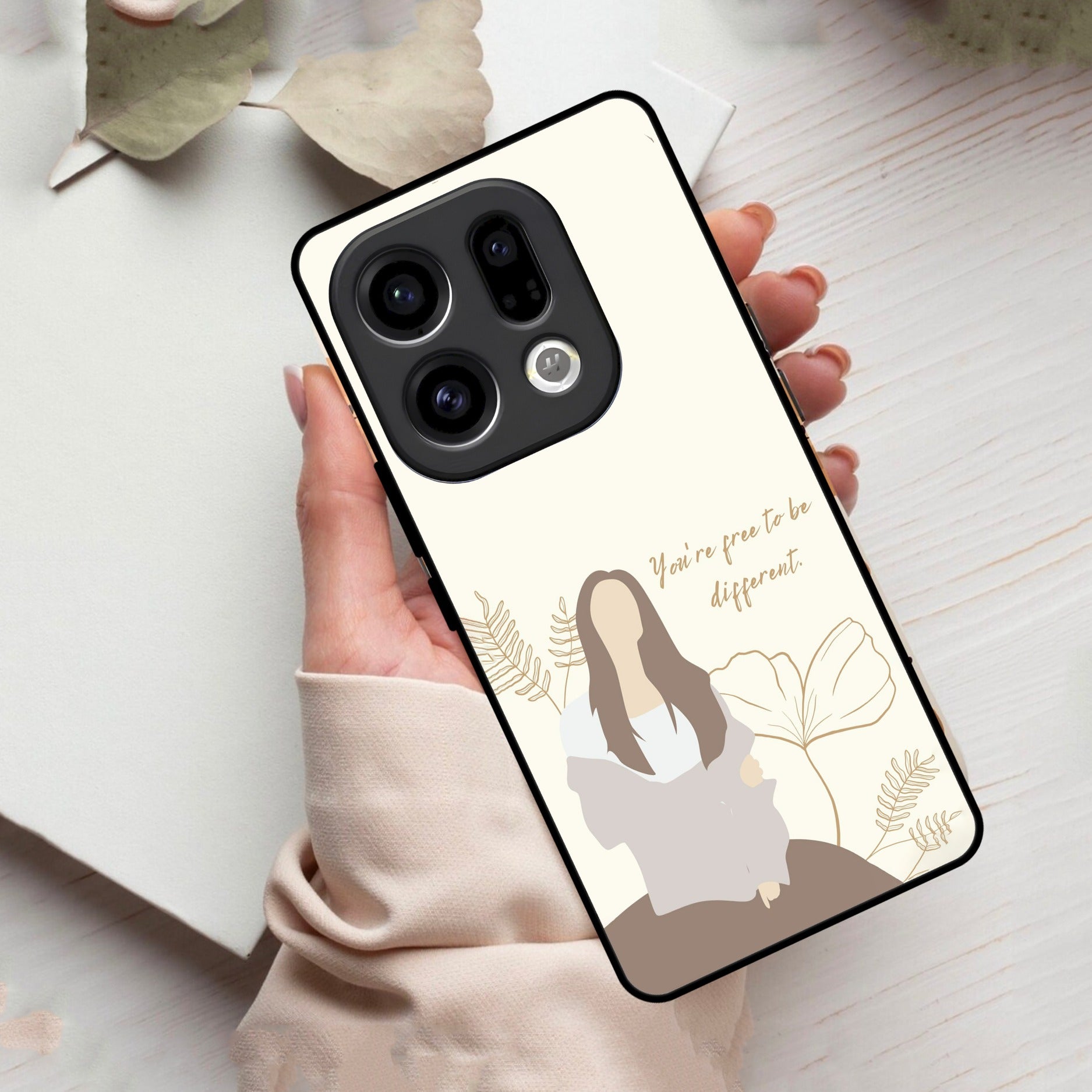 Always Stay Humble And Kind Glass Phone Cover V2 for Oppo