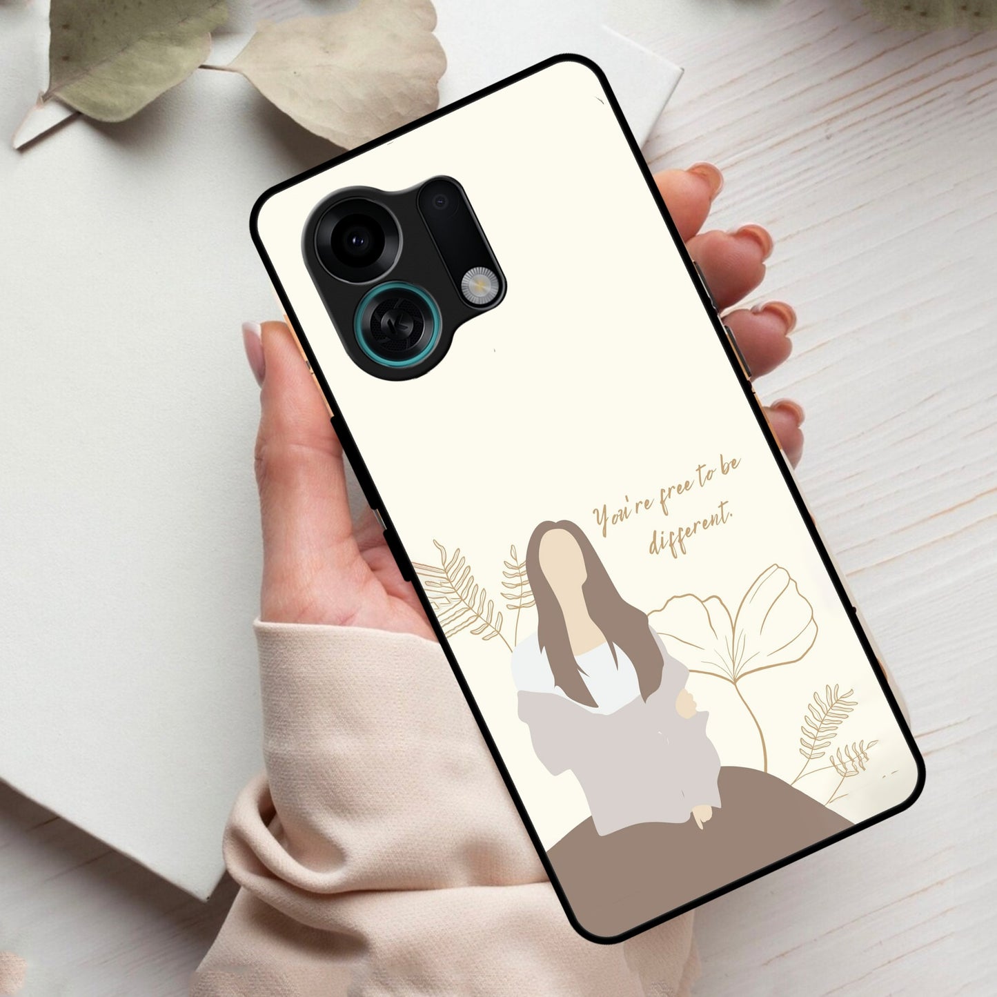 Always Stay Humble And Kind Glass Phone Cover V2 for Oppo