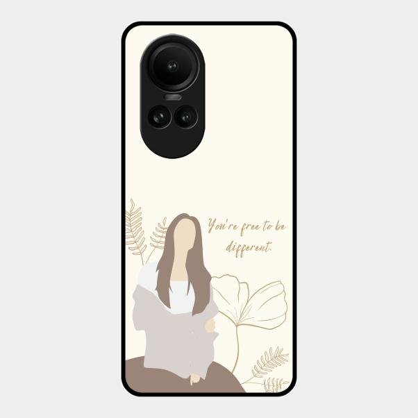 Always Stay Humble And Kind Glass Phone Cover-V2 for Oppo Reno 10 Pro 5G