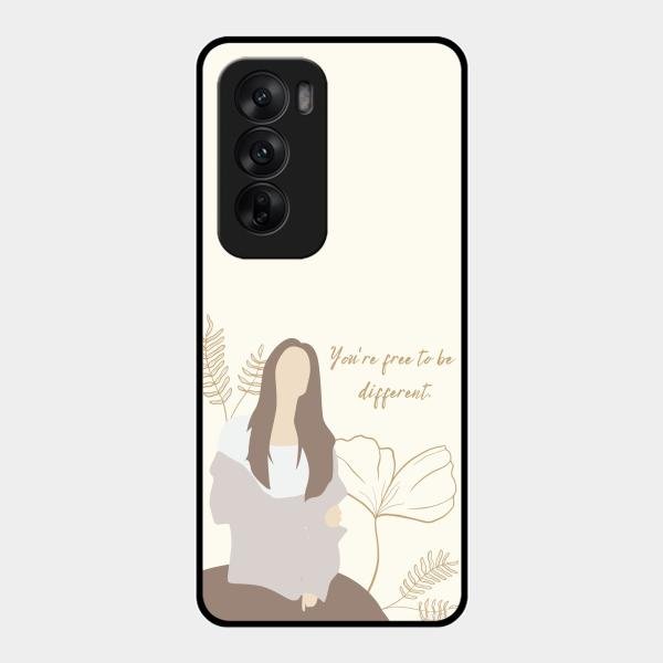 Always Stay Humble And Kind Glass Phone Cover-V2 for Oppo Reno 12 5G