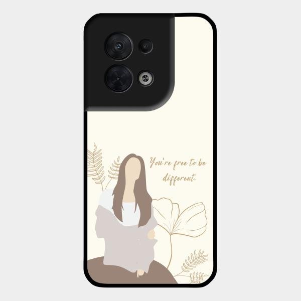 Always Stay Humble And Kind Glass Phone Cover-V2 for Oppo Reno 8 5G