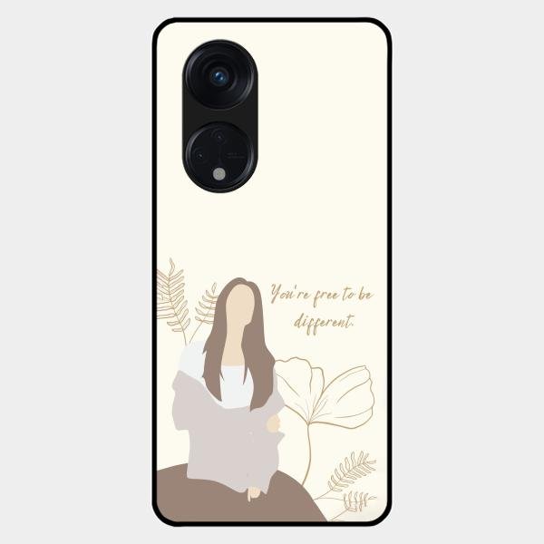 Always Stay Humble And Kind Glass Phone Cover-V2 for Oppo Reno 8T 5G