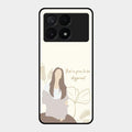 Always Stay Humble And Kind Glass Phone Cover-V2 for Poco X6 Pro 5G