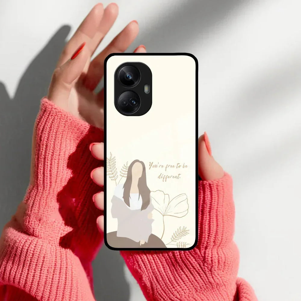Always Stay Humble And Kind Glass Phone Cover V2 For Realme/Narzo - ShopOnCliQ