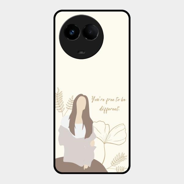 Always Stay Humble And Kind Glass Phone Cover-V2 for Realme 11 5G