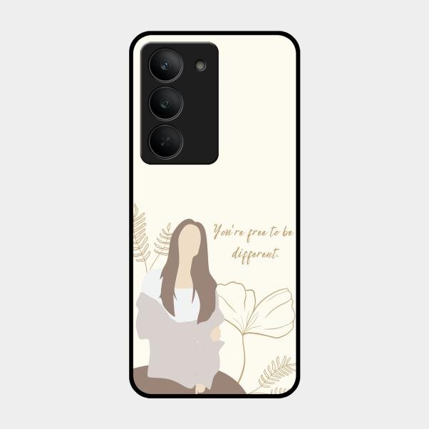 Always Stay Humble And Kind Glass Phone Cover-V2 for Realme 14X 5G