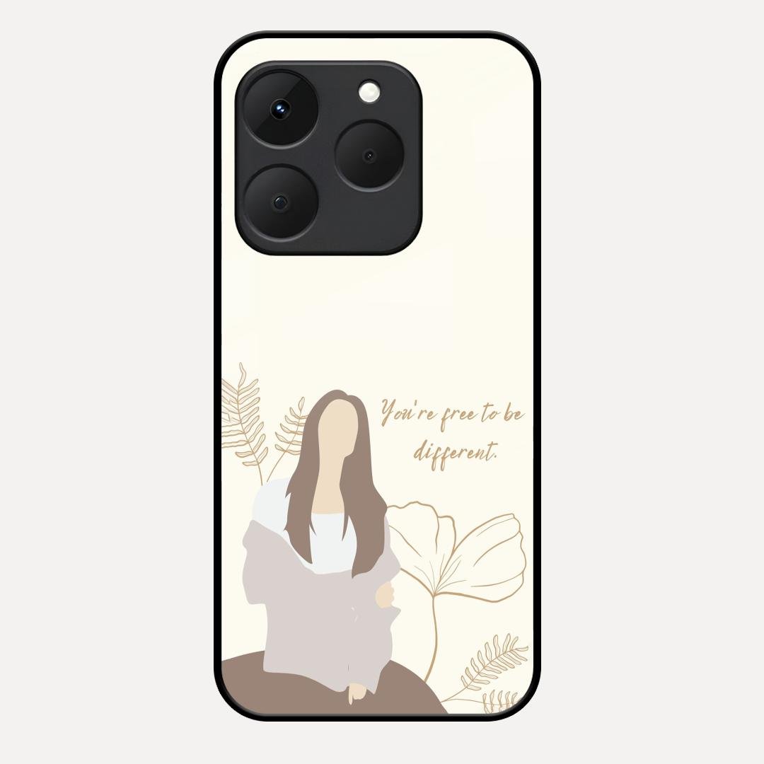 Always Stay Humble And Kind Glass Phone Cover-V2 for Realme 15T 5G