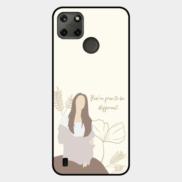 Always Stay Humble And Kind Glass Phone Cover-V2 for Realme C21Y