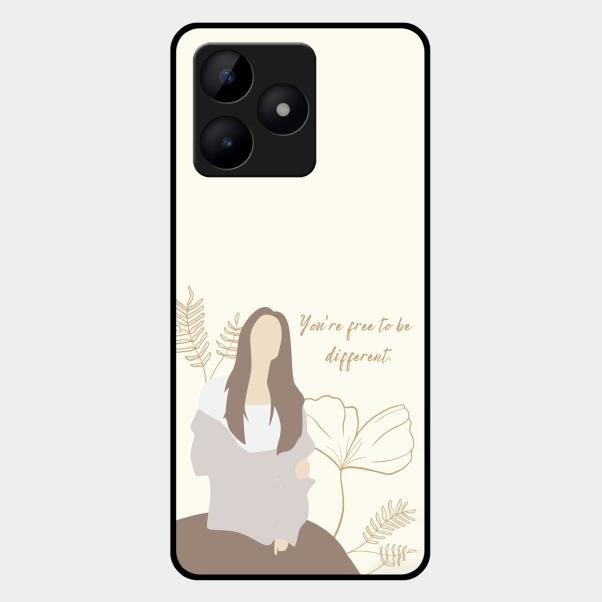 Always Stay Humble And Kind Glass Phone Cover-V2 for Realme C53