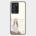 Always Stay Humble And Kind Glass Phone Cover-V2 for Realme P3 Lite 5G