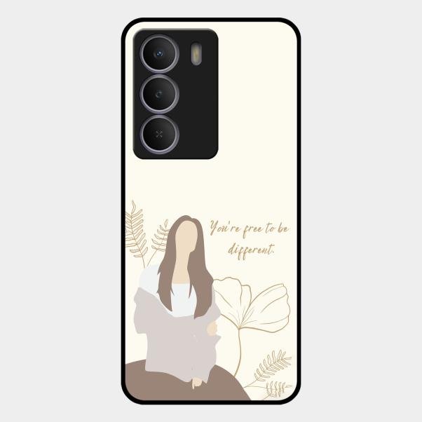 Always Stay Humble And Kind Glass Phone Cover-V2 for Realme P3 Lite 5G
