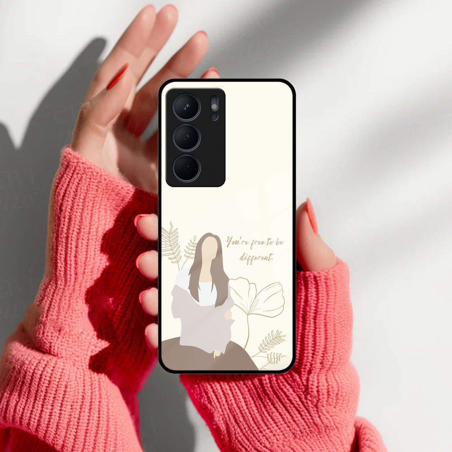 Always Stay Humble And Kind Glass Phone Cover V2 For Realme/Narzo