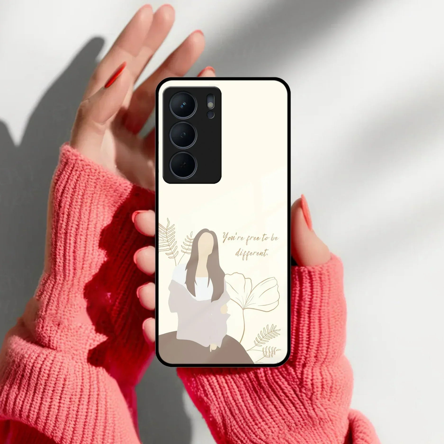 Always Stay Humble And Kind Glass Phone Cover V2 For Realme/Narzo - ShopOnCliQ