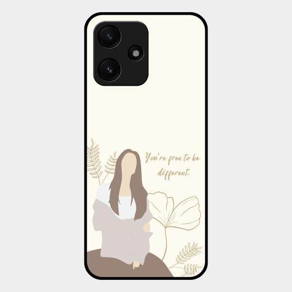 Always Stay Humble And Kind Glass Phone Cover-V2 for Redmi 12 5G