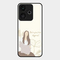 Always Stay Humble And Kind Glass Phone Cover-V2 for Redmi 13 5G