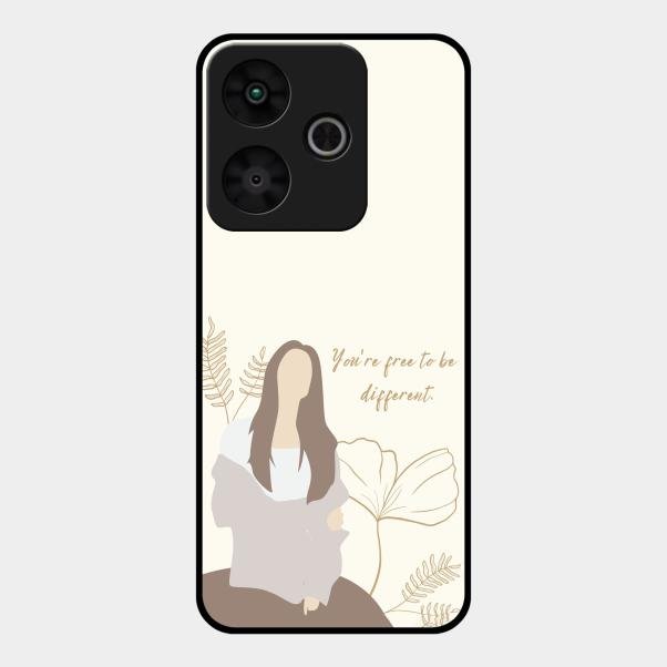 Always Stay Humble And Kind Glass Phone Cover-V2 for Redmi 13 5G