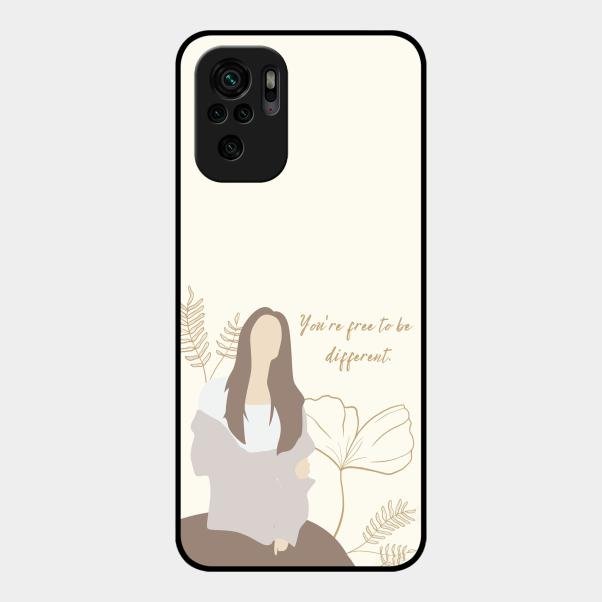 Always Stay Humble And Kind Glass Phone Cover-V2 for Redmi Note 10