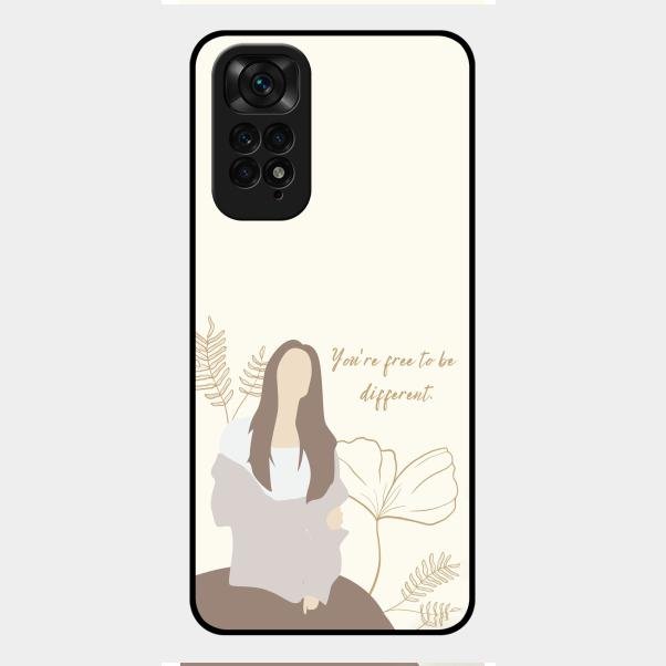 Always Stay Humble And Kind Glass Phone Cover-V2 for Redmi Note 11