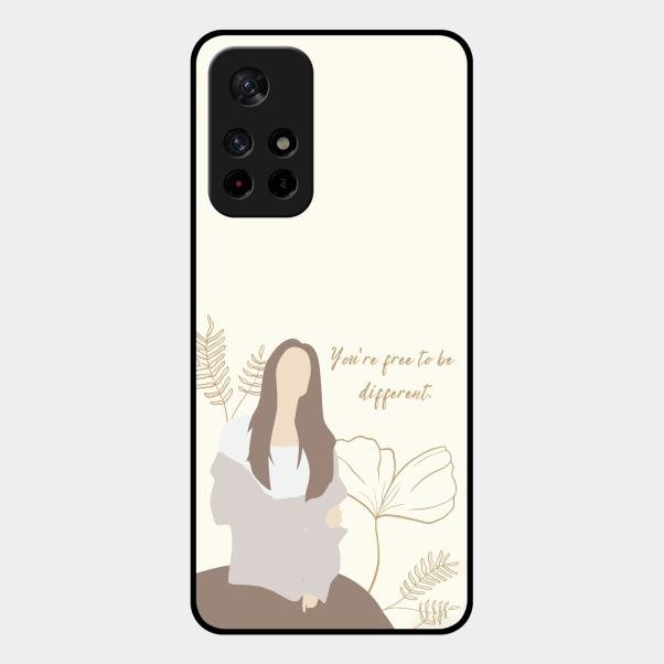 Always Stay Humble And Kind Glass Phone Cover-V2 for Redmi Note 11T 5G