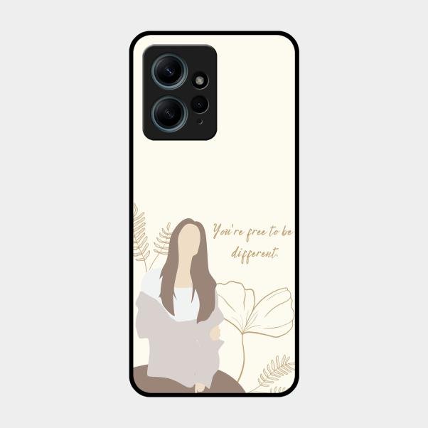 Always Stay Humble And Kind Glass Phone Cover-V2 for Redmi Note 12 4G