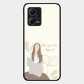 Always Stay Humble And Kind Glass Phone Cover-V2 for Redmi Note 12 5G