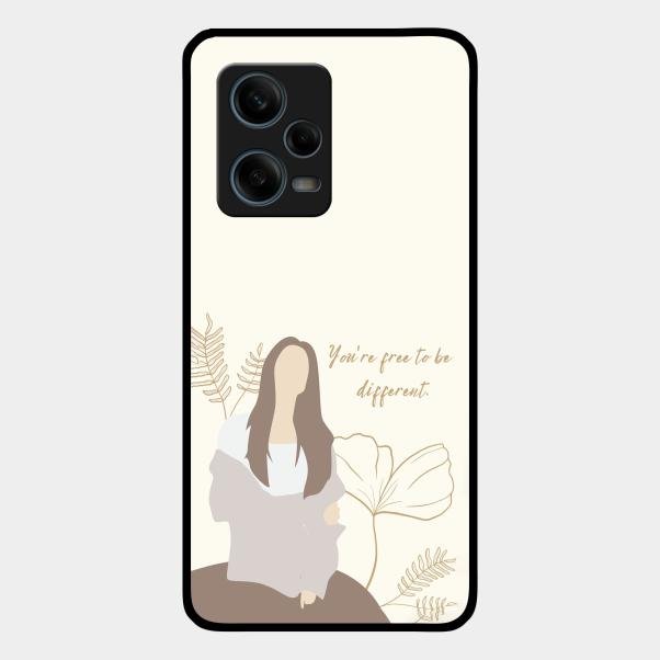 Always Stay Humble And Kind Glass Phone Cover-V2 for Redmi Note 12 Pro 5G