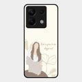 Always Stay Humble And Kind Glass Phone Cover-V2 for Redmi Note 13 Pro 5G