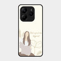 Always Stay Humble And Kind Glass Phone Cover-V2 for Redmi Note 14 5G