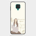 Always Stay Humble And Kind Glass Phone Cover-V2 for Redmi Note 9 Pro Max