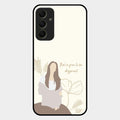 Always Stay Humble And Kind Glass Phone Cover-V2 for Samsung Galaxy A34 5G