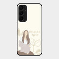 Always Stay Humble And Kind Glass Phone Cover-V2 for Samsung Galaxy A35 5G