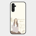 Always Stay Humble And Kind Glass Phone Cover-V2 for Samsung Galaxy F34 5G
