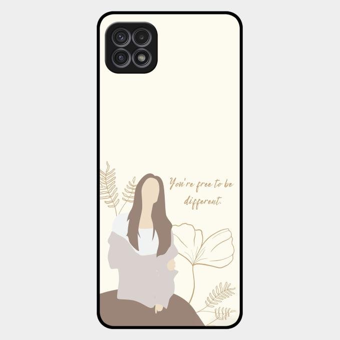 Always Stay Humble And Kind Glass Phone Cover-V2 for Samsung Galaxy F42 5G