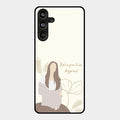 Always Stay Humble And Kind Glass Phone Cover-V2 for Samsung Galaxy M55 5G