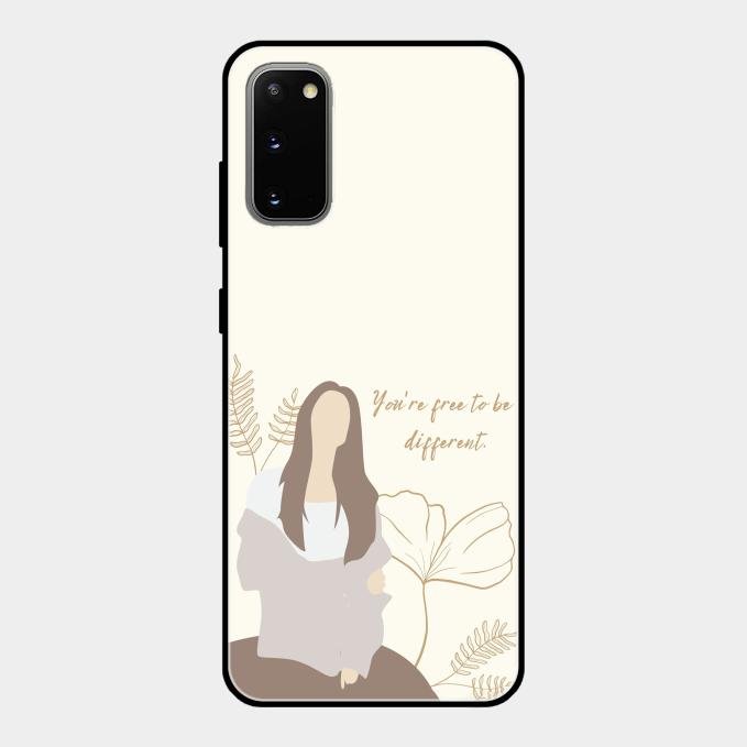 Always Stay Humble And Kind Glass Phone Cover-V2 for Samsung Galaxy S20