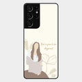 Always Stay Humble And Kind Glass Phone Cover-V2 for Samsung Galaxy S21 Ultra