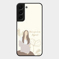 Always Stay Humble And Kind Glass Phone Cover-V2 for Samsung Galaxy S22 Plus 5G