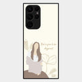 Always Stay Humble And Kind Glass Phone Cover-V2 for Samsung Galaxy S22 Ultra 5G