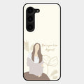 Always Stay Humble And Kind Glass Phone Cover-V2 for Samsung Galaxy S23 Plus 5G
