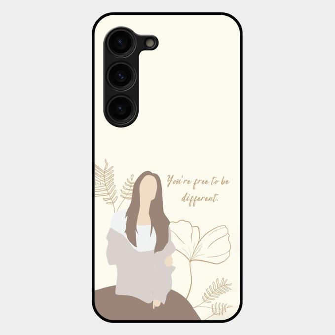Always Stay Humble And Kind Glass Phone Cover-V2 for Samsung Galaxy S23 Plus 5G