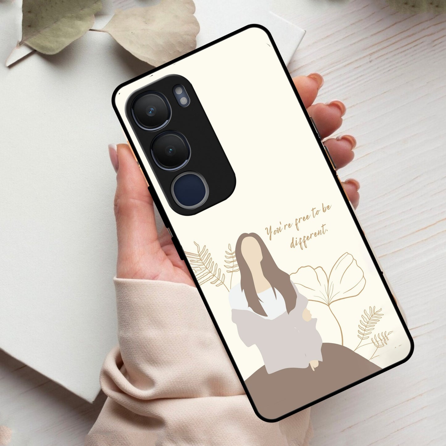 Always Stay Humble And Kind Glass Phone Cover V2 For Vivo