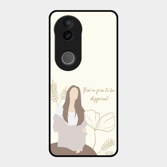 Always Stay Humble And Kind Glass Phone Cover-V2 for Vivo T4R 5G