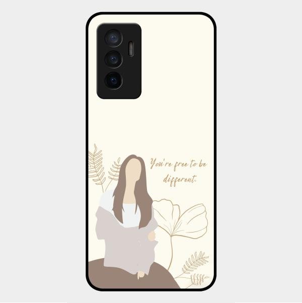 Always Stay Humble And Kind Glass Phone Cover-V2 for Vivo V23E 5G